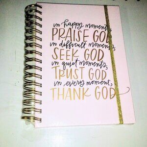 "Praise GOD, Seek GOD, Trust GOD Thank GOD"  writing journal